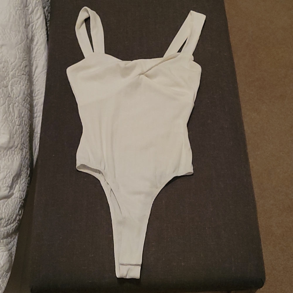 White Lost And Wonder Bodysuit